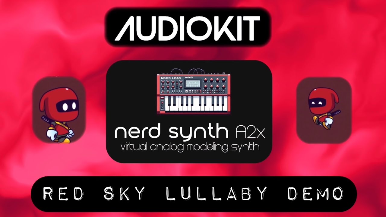 Nerd Synth - iPad & iPhone synth inspired by Nord A1 and Nord Lead