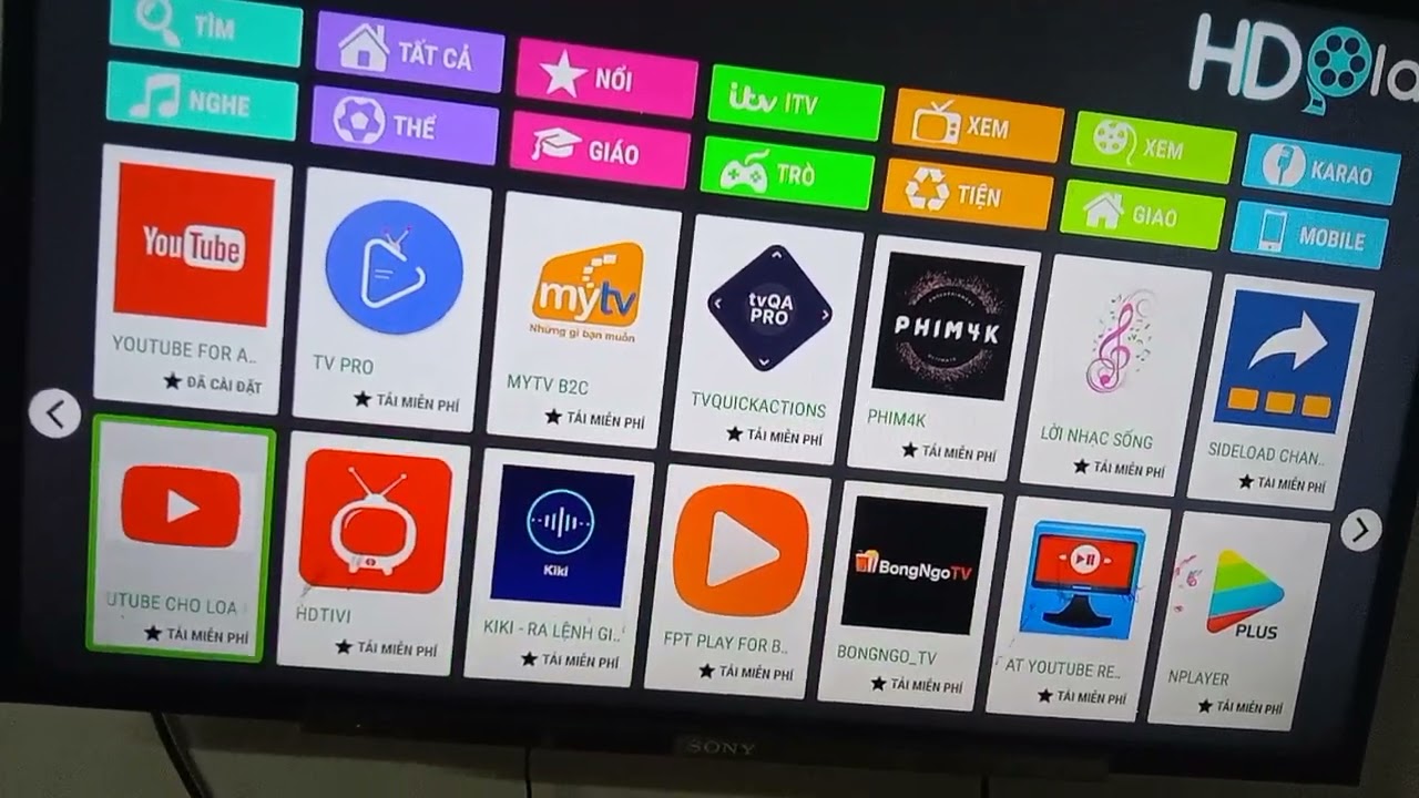 Hướng Dẩn Cài Đặt Apps Ngoài Cho FPT Play Box 650 Khi Chưa bị Khoá Thuê bao