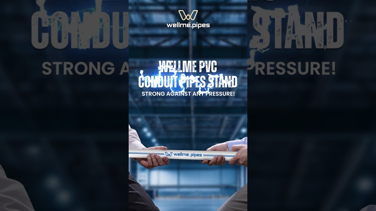 Wellme PVC Conduit Pipes | Unmatched Strength & Durability!