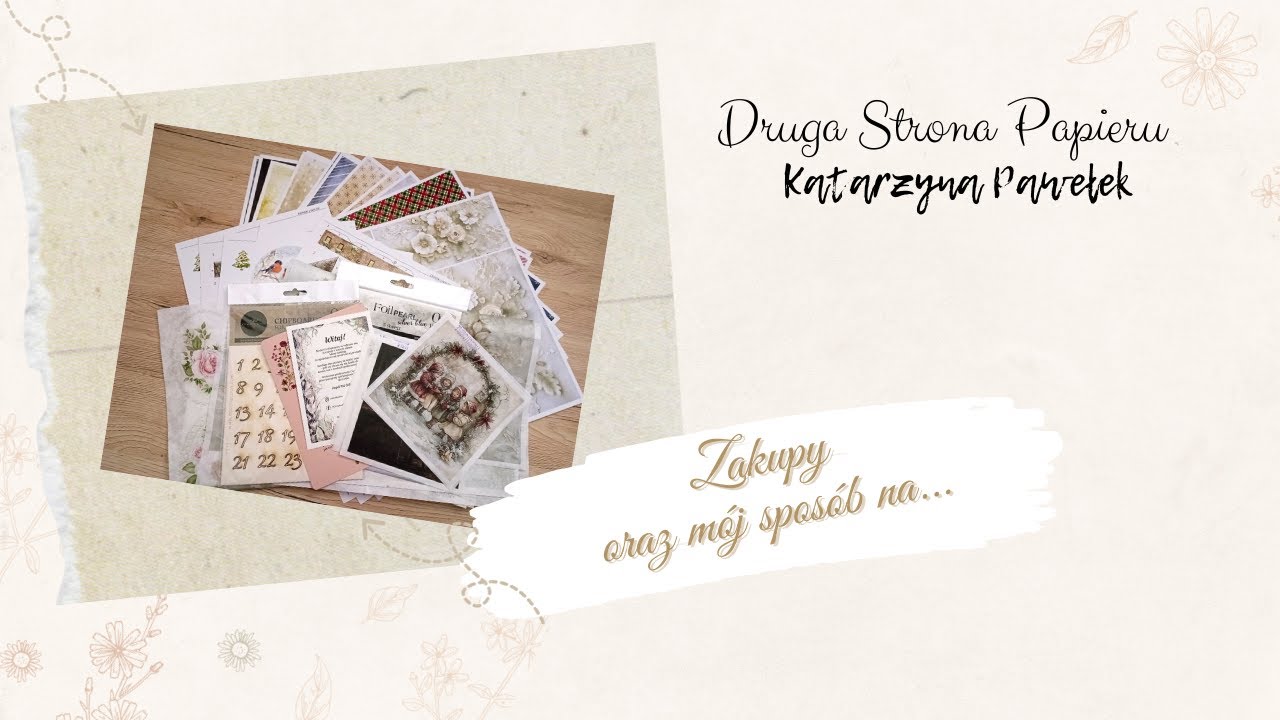 Zakupy z ITD Collection oraz mój sposób na przechowywanie papierów ryżowych w dużym formacie.