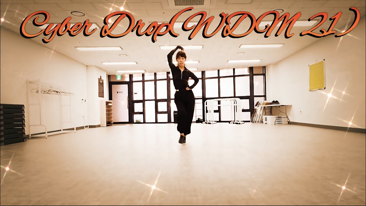 [LINEDANCE][고급] Cyber Drop(WDM21) /#Intermediate / #Advanced Cha Cha  /사이버드롭 라인댄스/ #Jessi Linedance