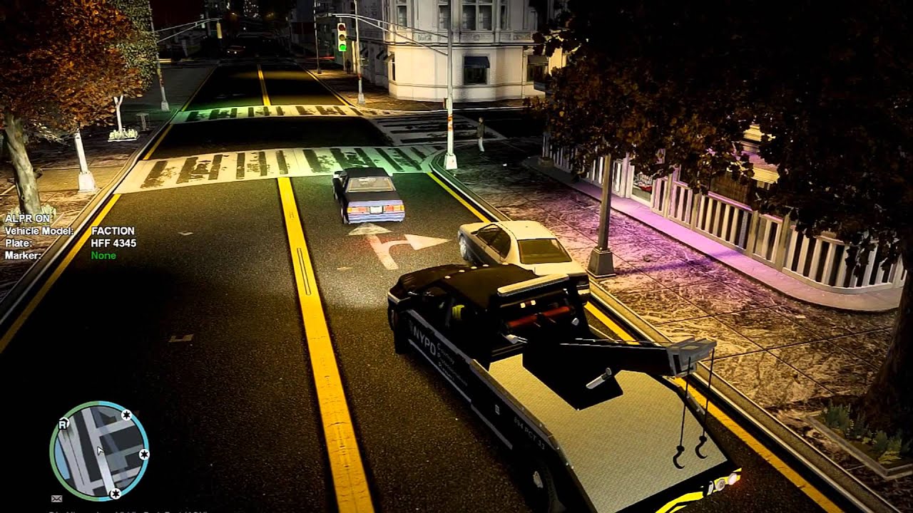 GTA 4 -LCPDFR- Tow Truck Patrol 1