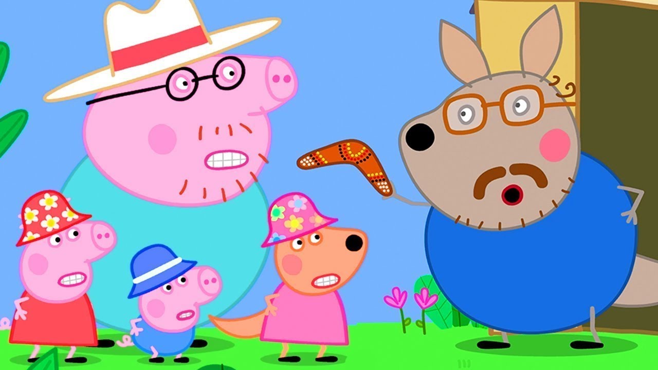 Peppa Pig Official Channel üá¶üá∫ A Goodbye Present for Peppa Pig - Boomerang! | Kids Videos