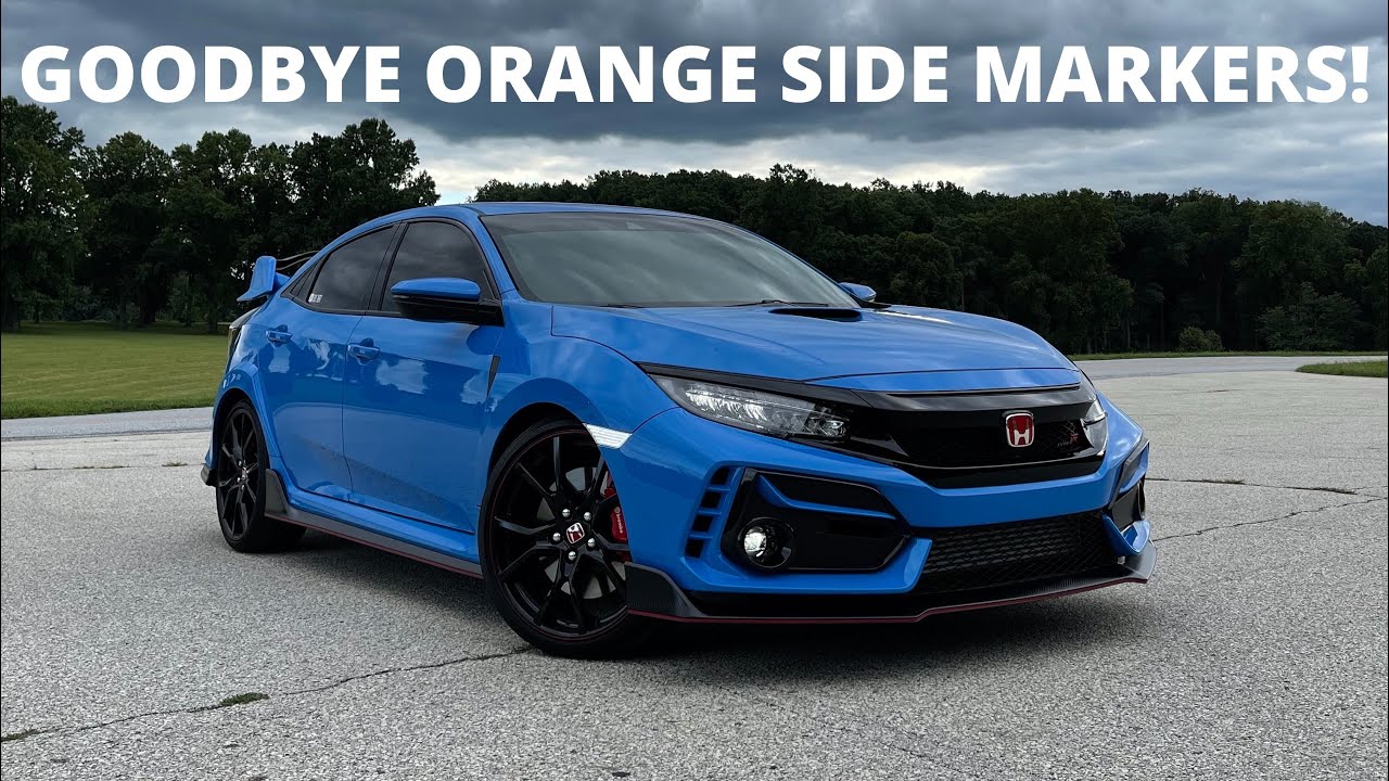 SEQUENTIAL SIDE MARKER INSTALLATION HONDA CIVIC TYPE R