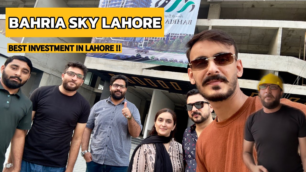 ✨ Team Meeras explores the iconic Bahria Sky Project at Bahria Orchard 
