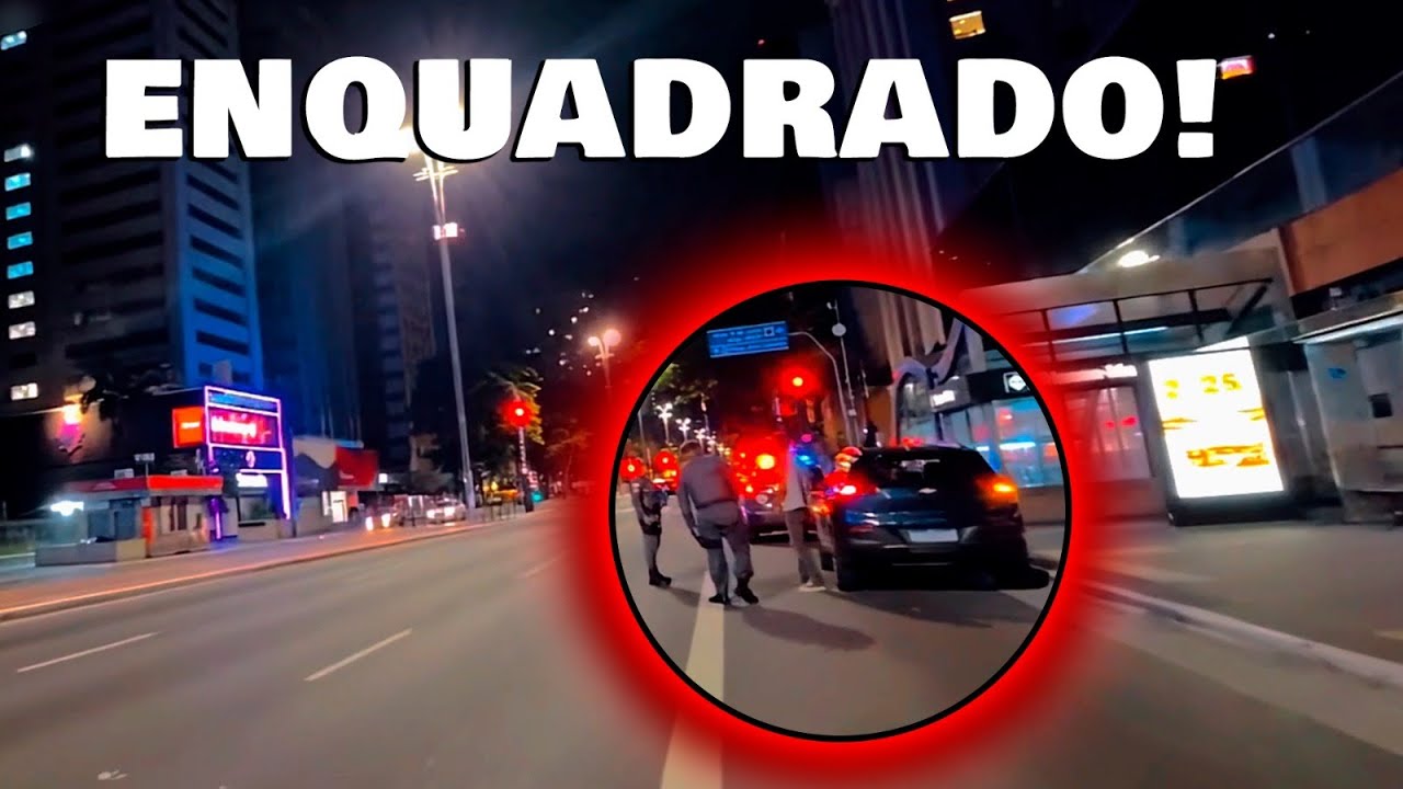 ACELERADO E ENQUADRADO! 🚔