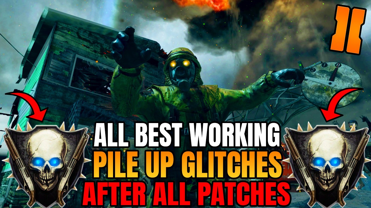 BO2 Zombies Glitches: 2 Best Working Pile Up Glitches After All Patches! - Nuketown Glitches