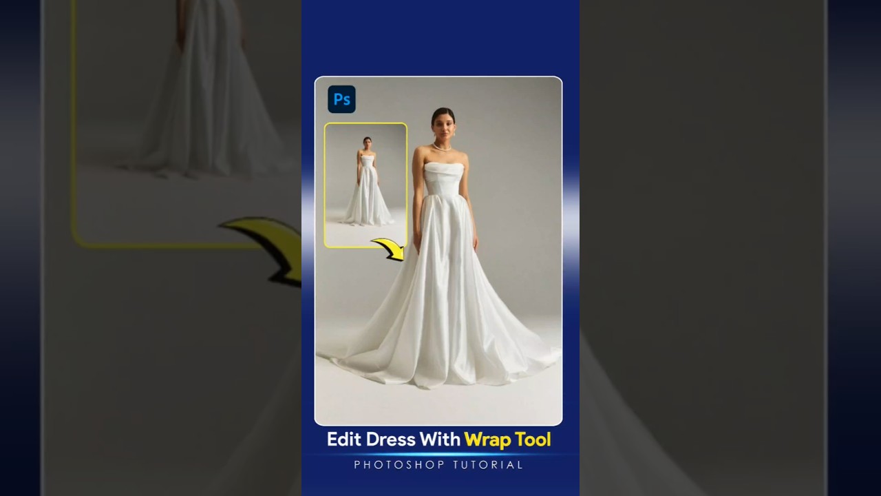 Warp Tool Editing in Photoshop 2025 - The Shocking Truth You Never Knew!#photoshoptutoial