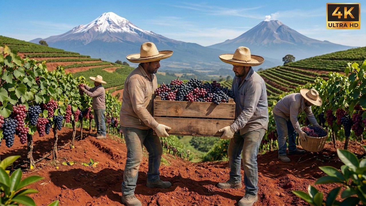 Las mejores uvas del mundo provienen de las altas montañas de México  Los resultados son sorprendent