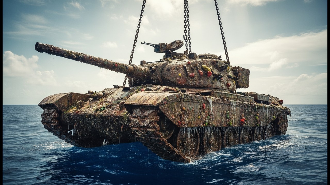 Heavy Duty Restoration: A 60-Year-Old Tank from the Ocean  | Massive Vehicle Makeover