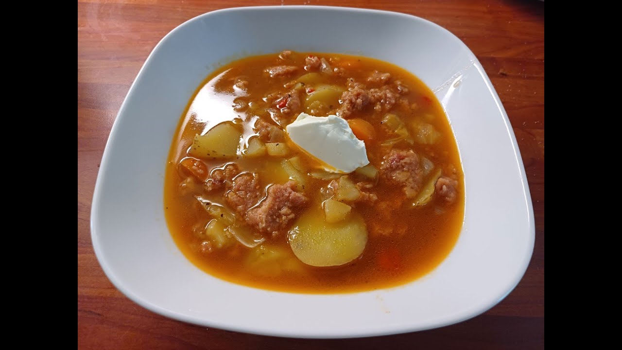Lihakeitto säilykelihasta