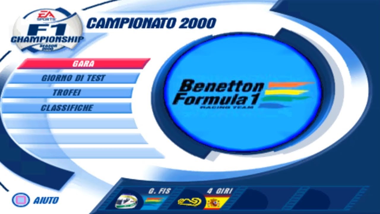 F1 Championship Season 2000 (ITA) (PS1) - Campionato EP.05 Gran Premio di Spagna