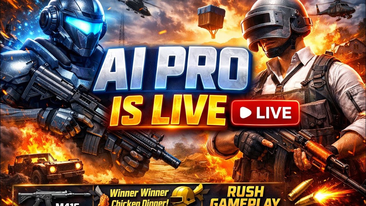 🎮 Pro gameplay in LIVE BGMI PROMO MATCHES
