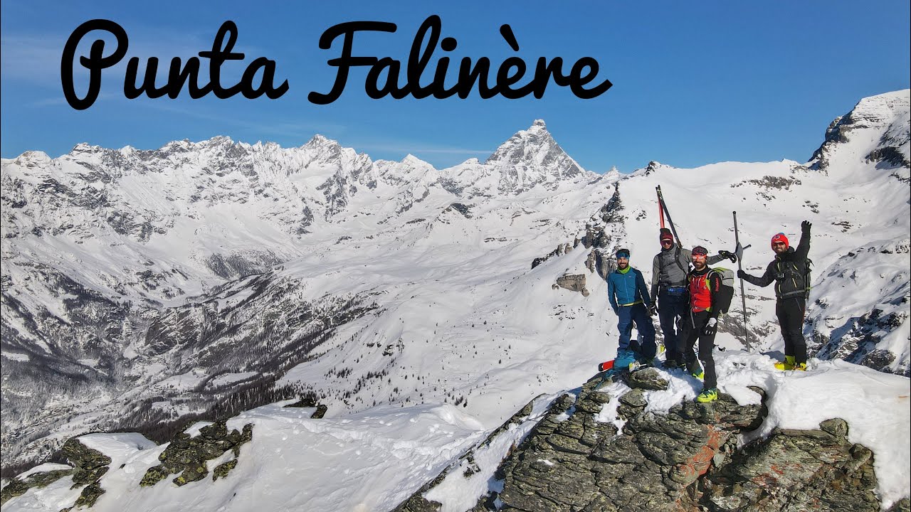 Punta Falin&egrave;re - 2763 mt - Scialpinismo - Via normale da Cheneil (Valtournenche - AO)