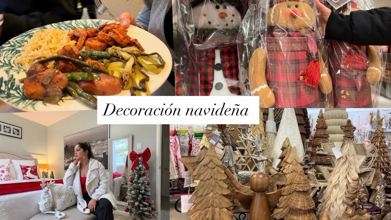 Disfrutando unos ricos camarones y acompáñame a homegoods !!