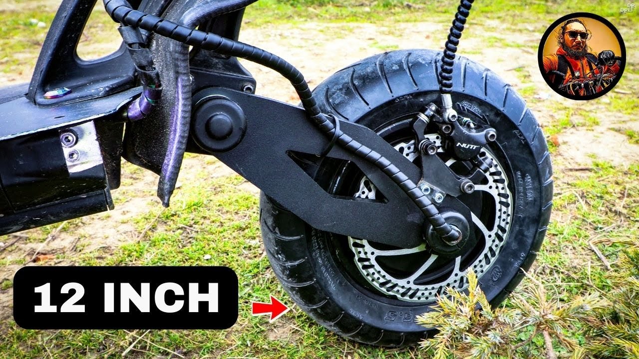 Installing 12 inch tires on my G-booster