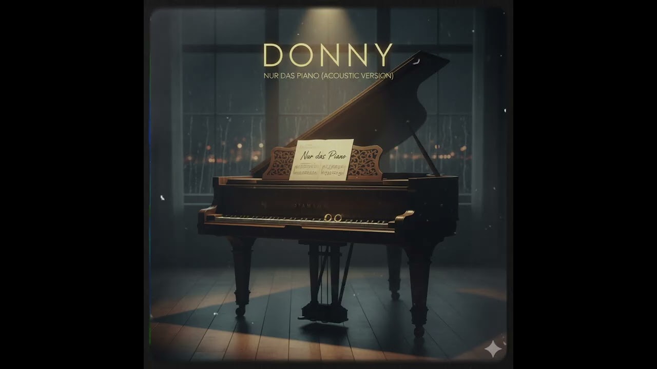 Donny - Nur das Piano (Acoustic Version) [Official Audio]