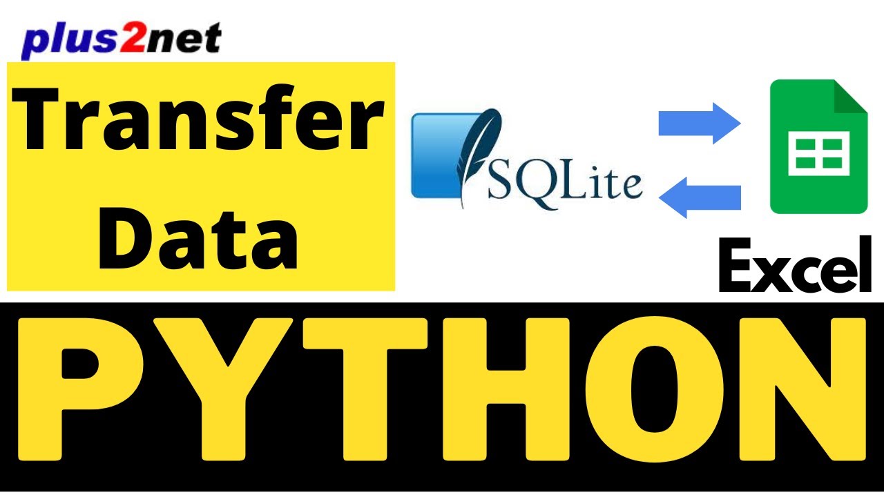 Data Transfer between SQLite and Excel Page using Pandas DataFrame  and SQLAlchemy connection