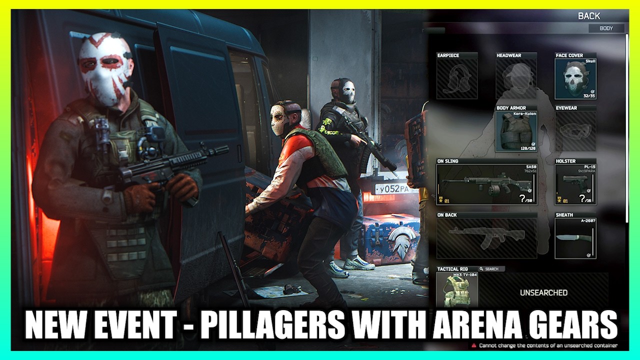 New Event Pillagers with Arena Gears