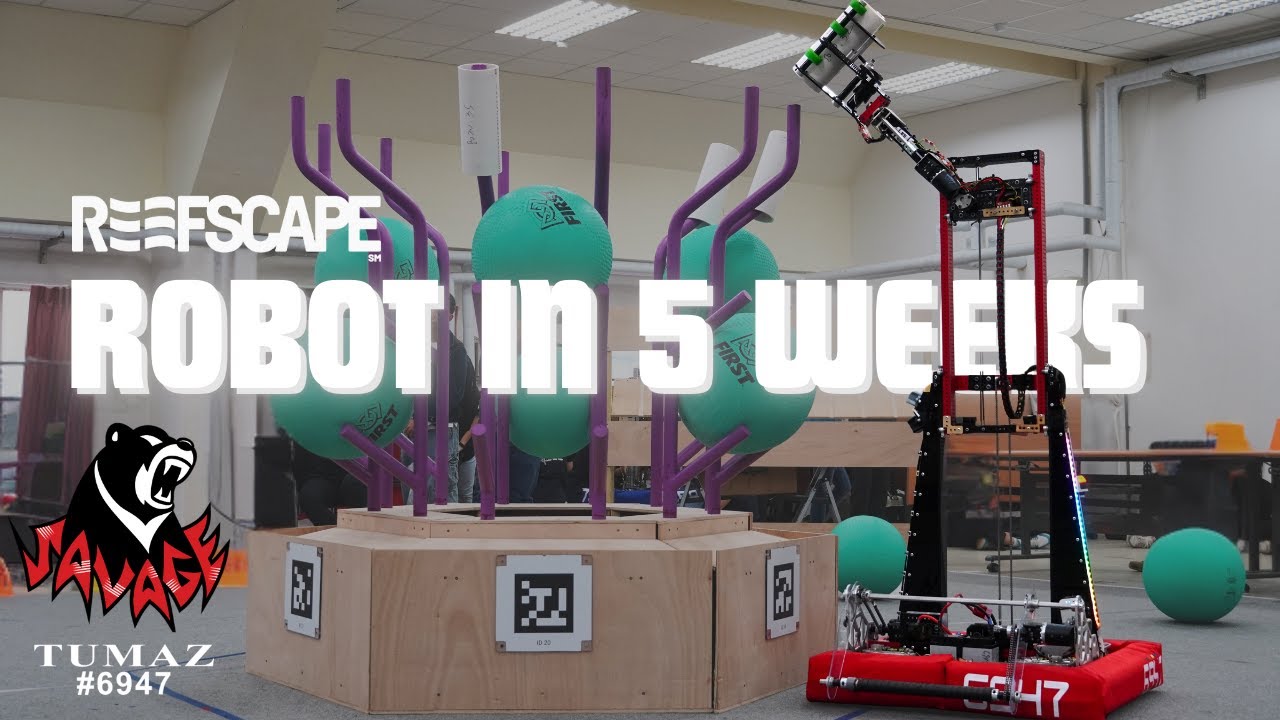 FRC 2025 Robot in 5 Weeks | Team 6947 Savage Tumaz