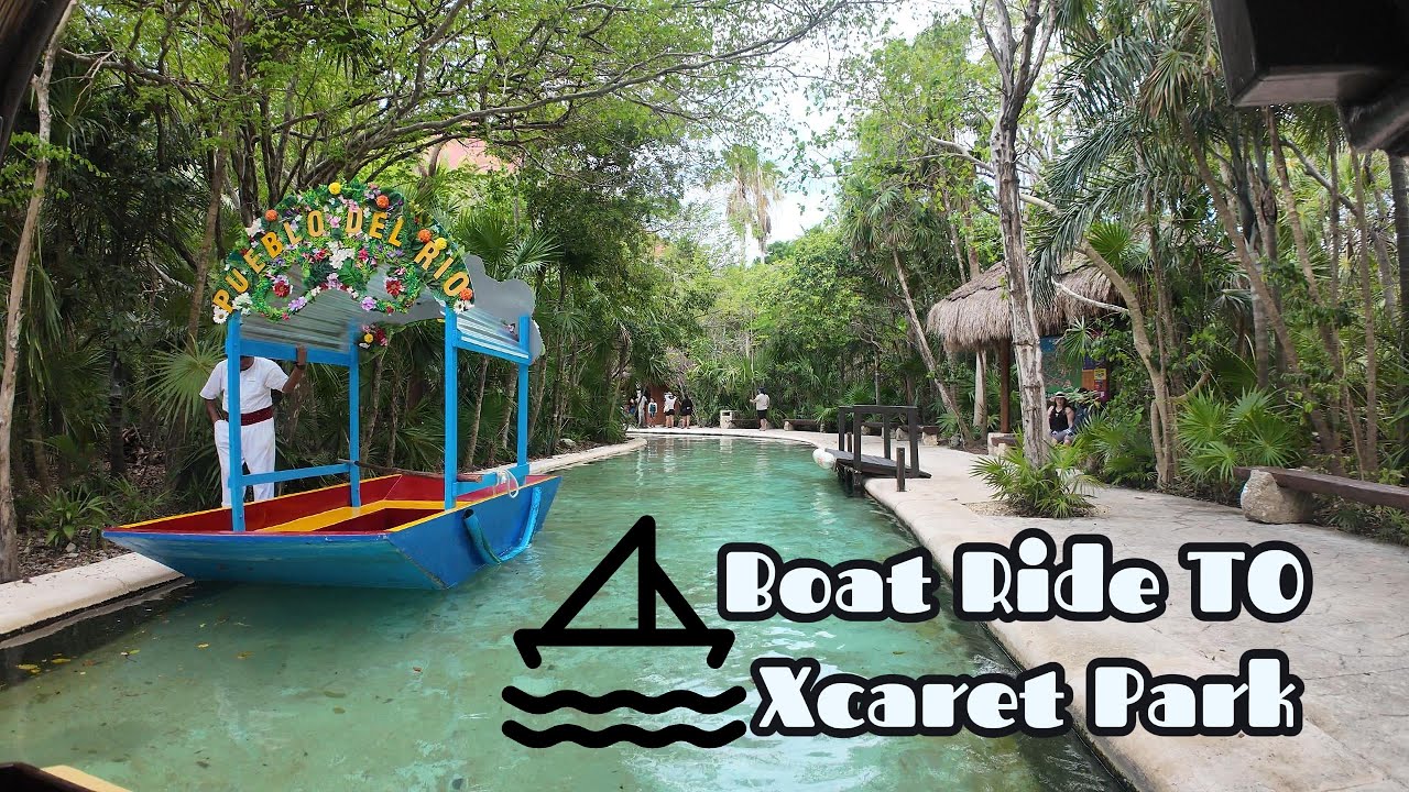 Boat Ride to Xcaret Park