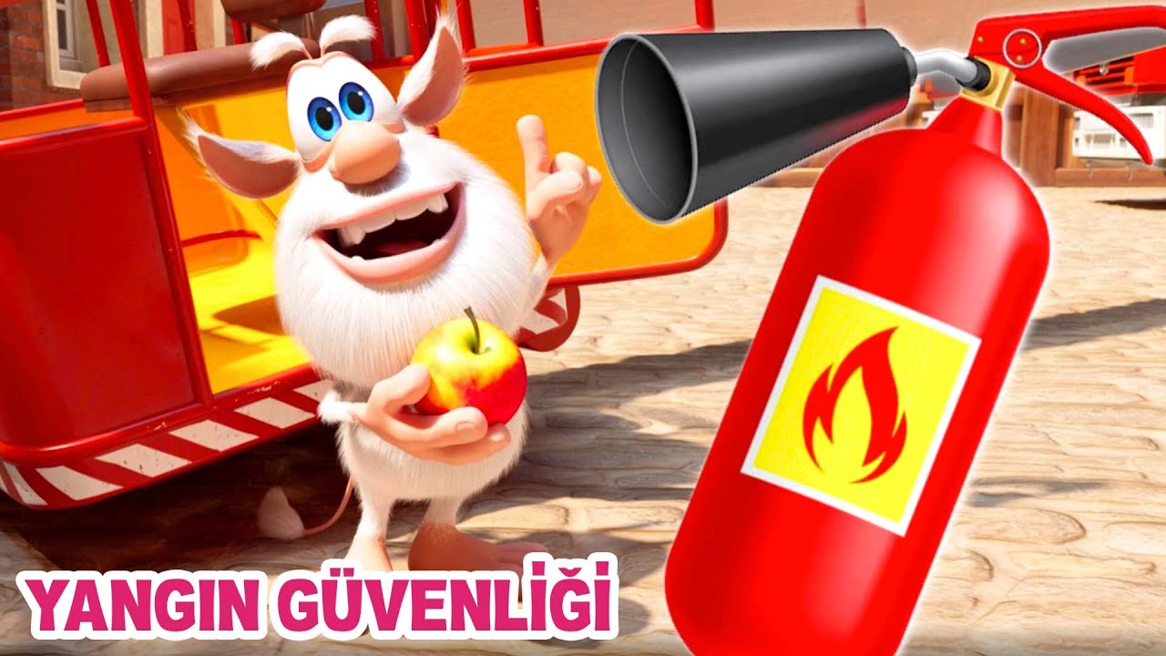 Booba 👨‍🚒 Çocuklar için Yangın Güvenliği Kuralları 🧯🚒 Çizgi Filmler ⭐ Super Toons TV Animasyon