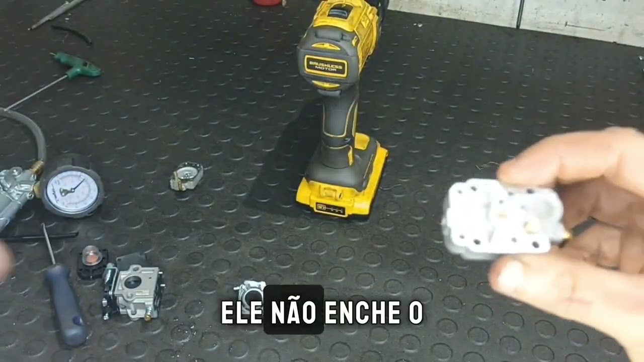 Carburador Da Roçadeira não Puxa Gasolina 