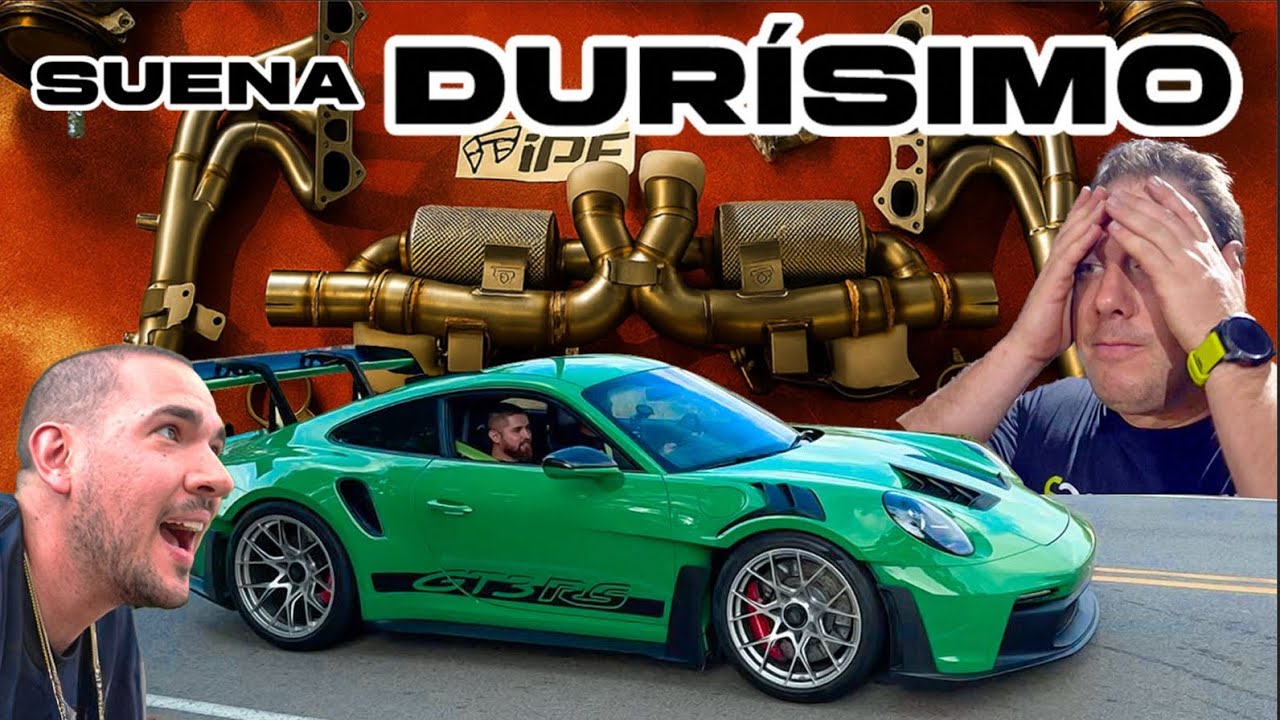&iexcl;ESCAPES de CARRERAS a dos GT3 RS 992! (iPE Exhaust) 😍💨 | JUCA