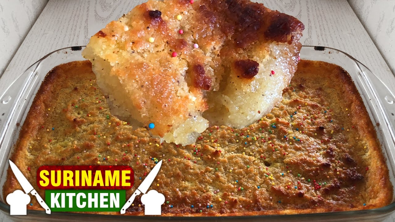 Surinaamse Kokos Cassave Bonjo - Bojo Recept | Surinamese Cocos Cassava Recipe | Suriname Kitchen
