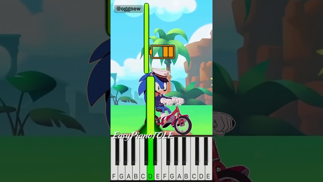 Can Sonic Reach Full Speed - Piano Tutorial