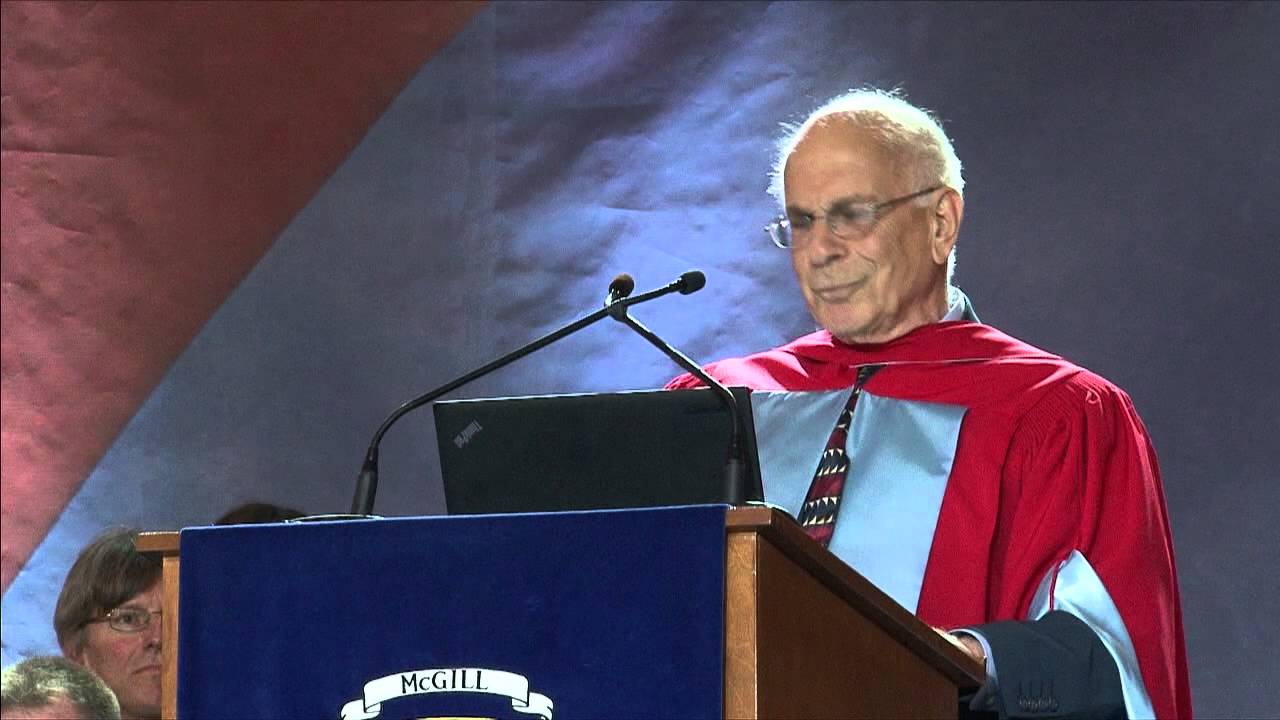Daniel Kahneman, winner of the 2002 Nobel Prize in Economics receives honorary doctorate from McGill