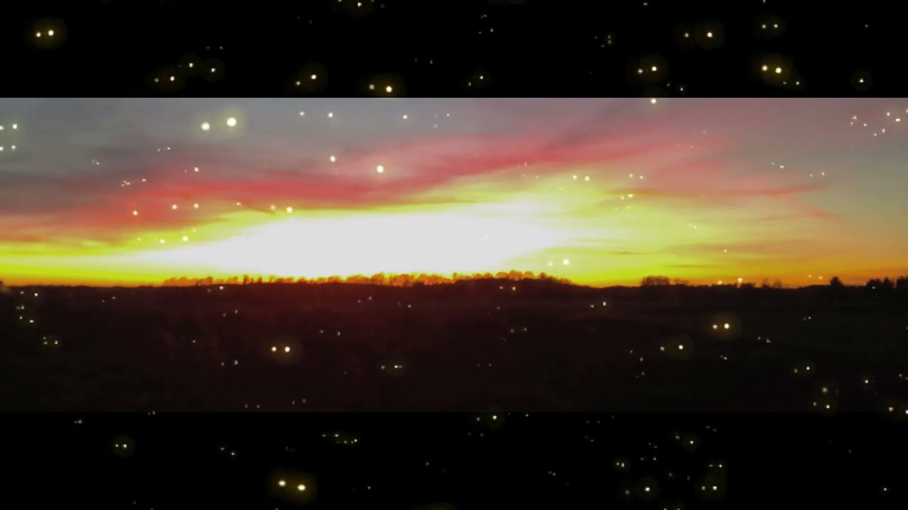 Breathtaking Sunset Fire Sky 🌅 ASMR Nature Sounds for Sleep, Relaxation & Stress Relief