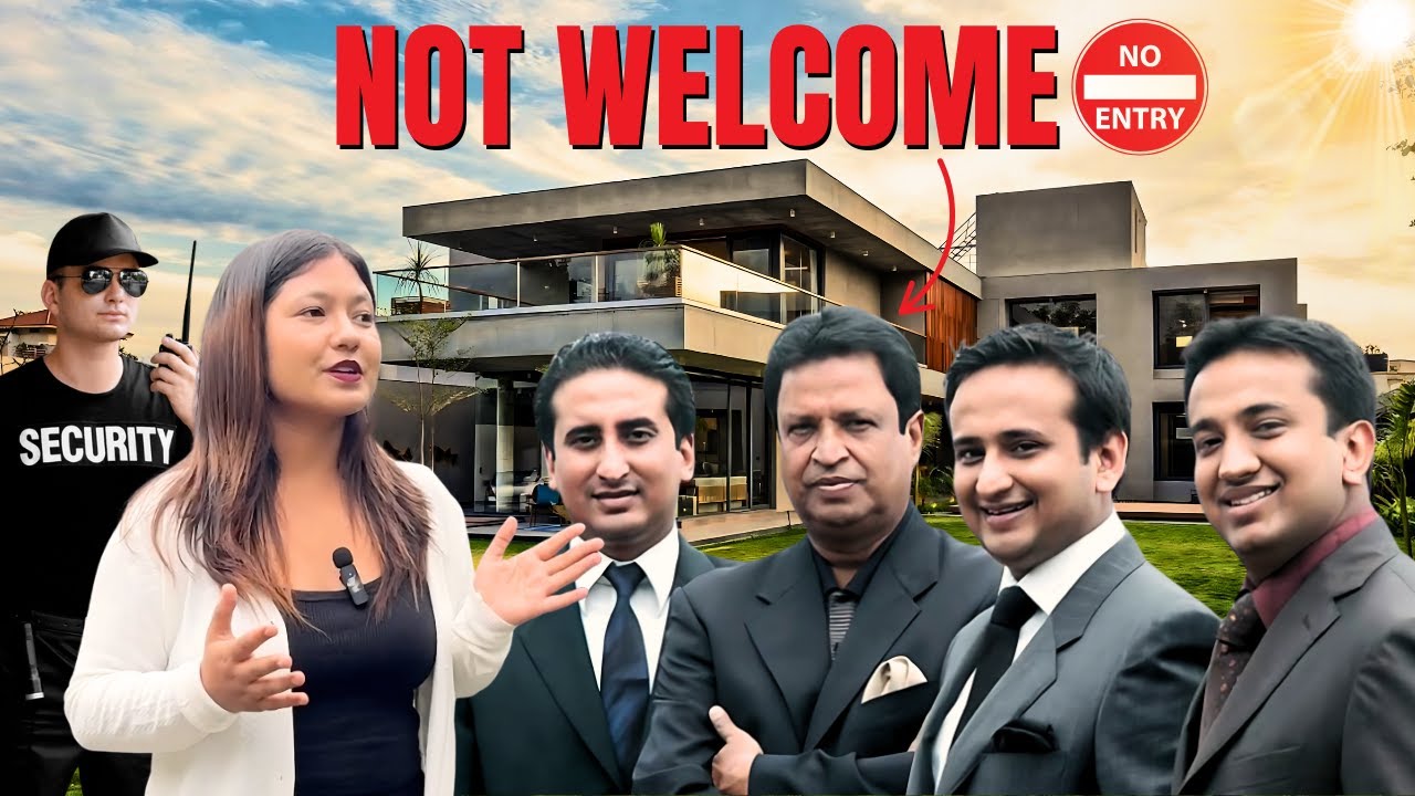 Asking Rich People for a House Tour in Kathmandu