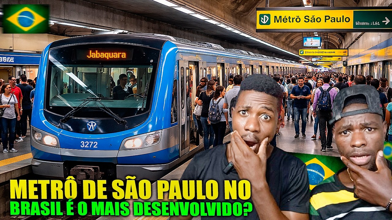 POR ISSO METRÔ DE SÃO PAULO É TÃO LUXUOSO DO BRASIL?