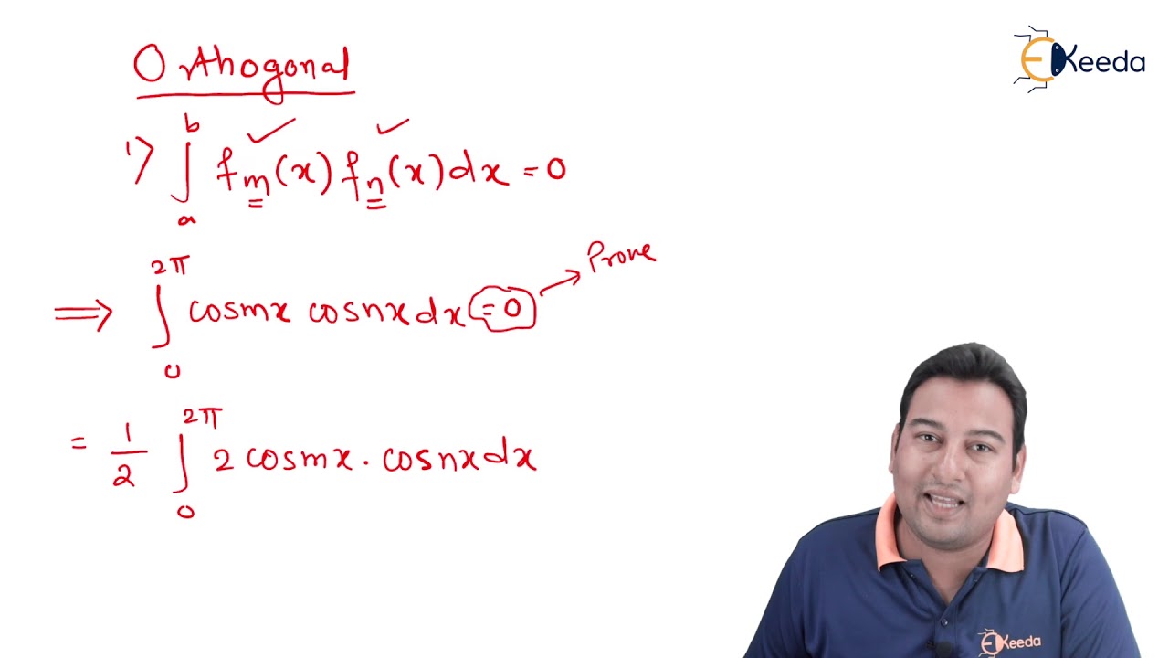 Orthogonal and Orthonormal - Problem 1 - Fourier Series - Engineering Mathematics 3
