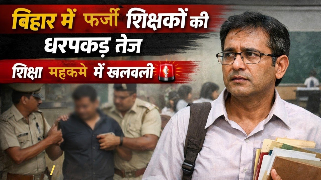 Niyojit Teacher News | बिहार में रोज़ाना फर्जी शिक्षकों पर शिकंजा! शिक्षा विभाग की बड़ी कार्रवाई  