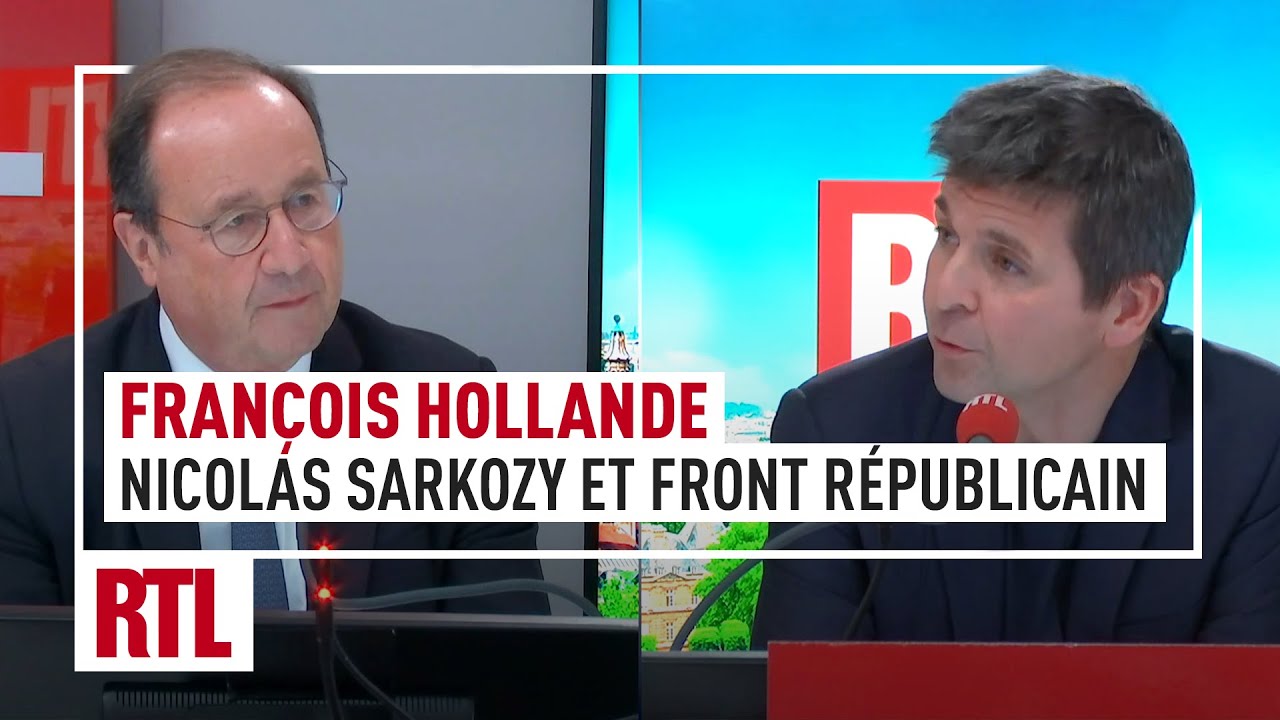 Propos de Brigitte Macron : Fran&ccedil;ois Hollande face &agrave; Thomas Sotto sur RTL