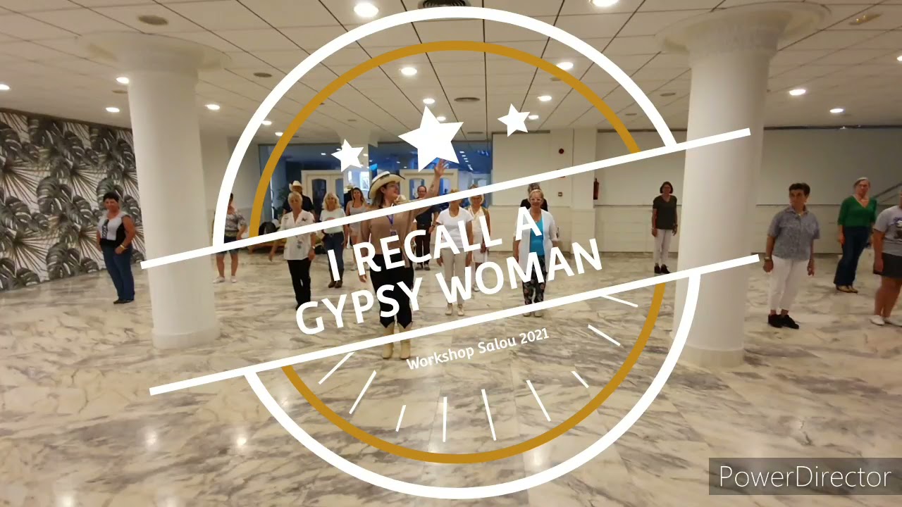 I recall a gypsy woman Line Dance