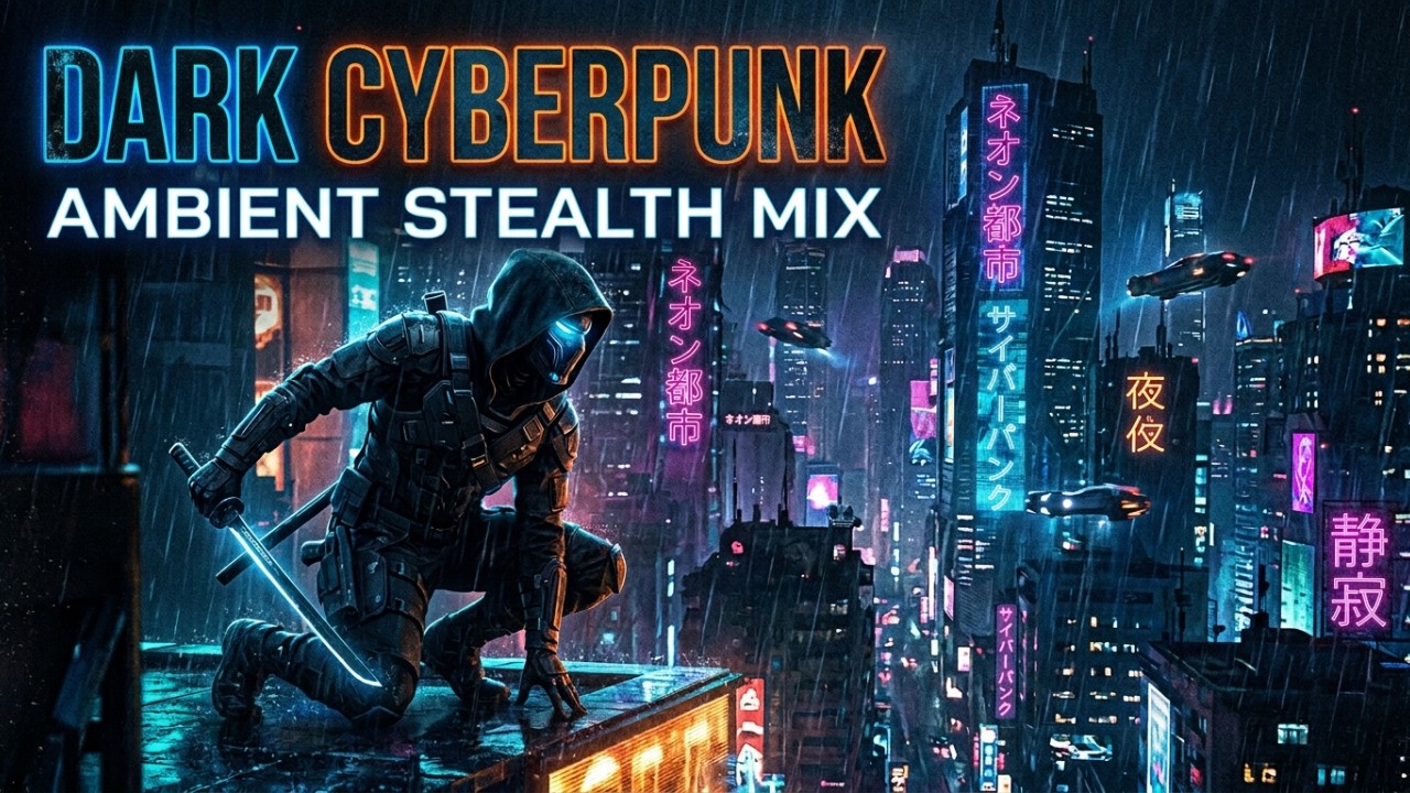 Shadow Wars | Cyberpunk Background Music For Stealth & Espionage