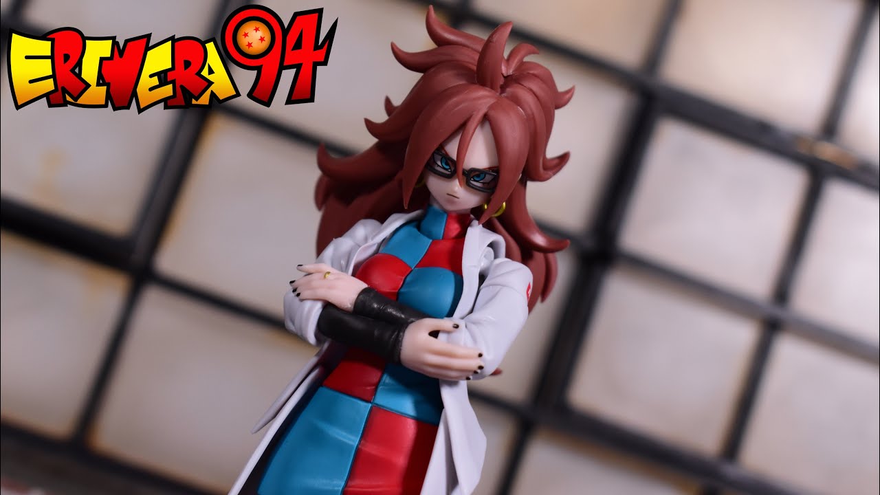 SH Figuarts Dragon Ball Z FighterZ ANDROID 21 (Lab Coat) Figure Review