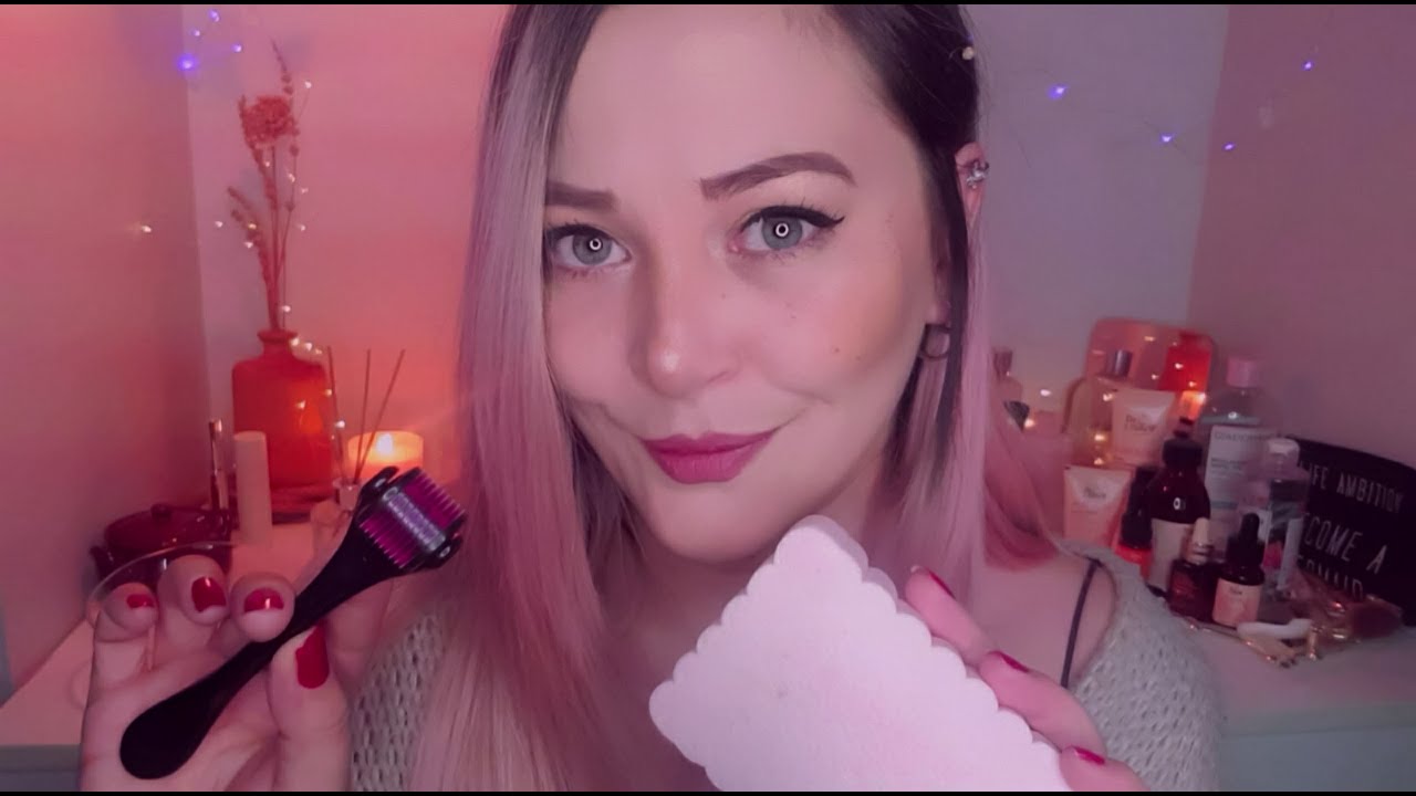 ASMR Spa ❤︎ Uyku ve Gevşeme Tedavisi | Frend RolePlay Cilt Bakımı Skin Care | ASMR Türkçe
