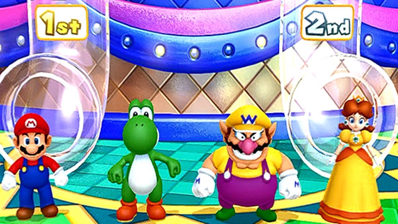 MARIO PARTY 10 - ALL MINI GAMES MARIO AND HIS FRIENDS