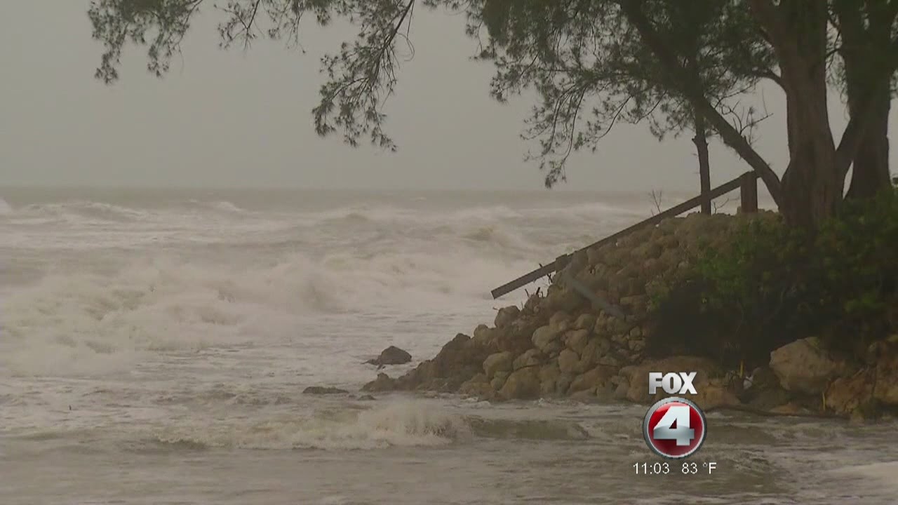 Conditions at Fort Myers Beach