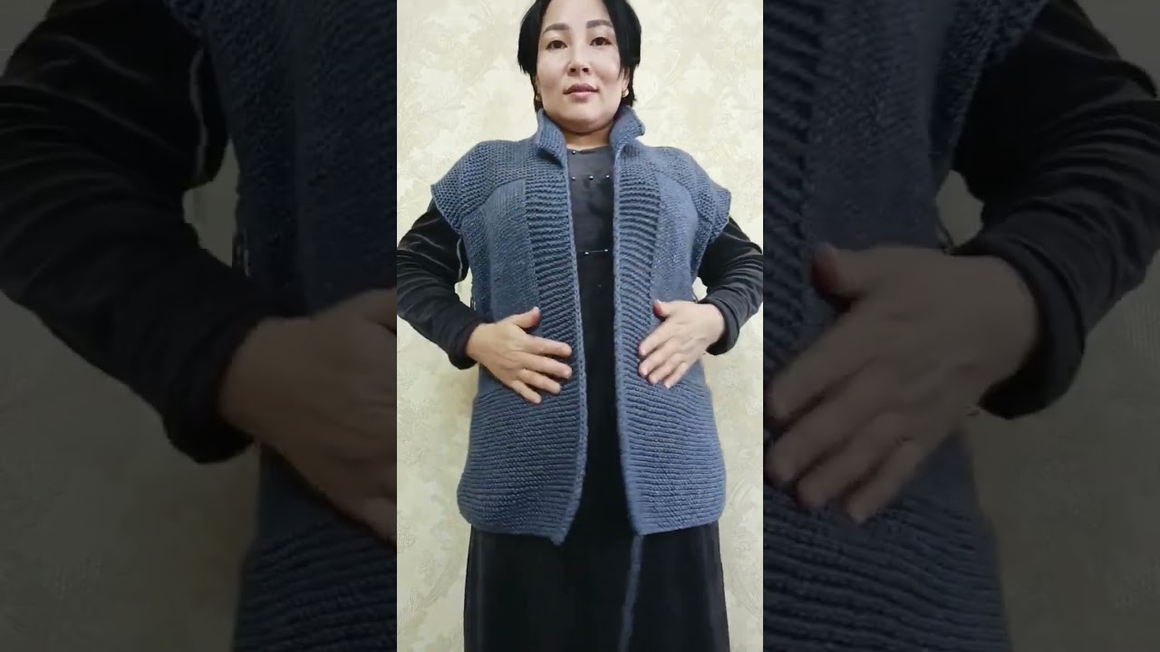 Пока ещё в ПРОЦЕССЕ💪🧶 #shorts #youtube #рекомендации #youtubeshorts #knitting #knit #video #вязание
