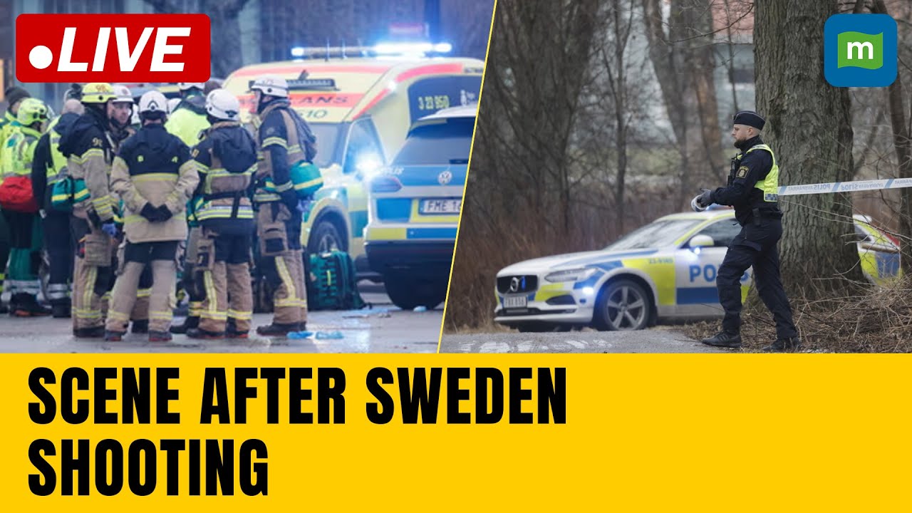 Scene After Five People Shot in Attack At Swedish School | N18G