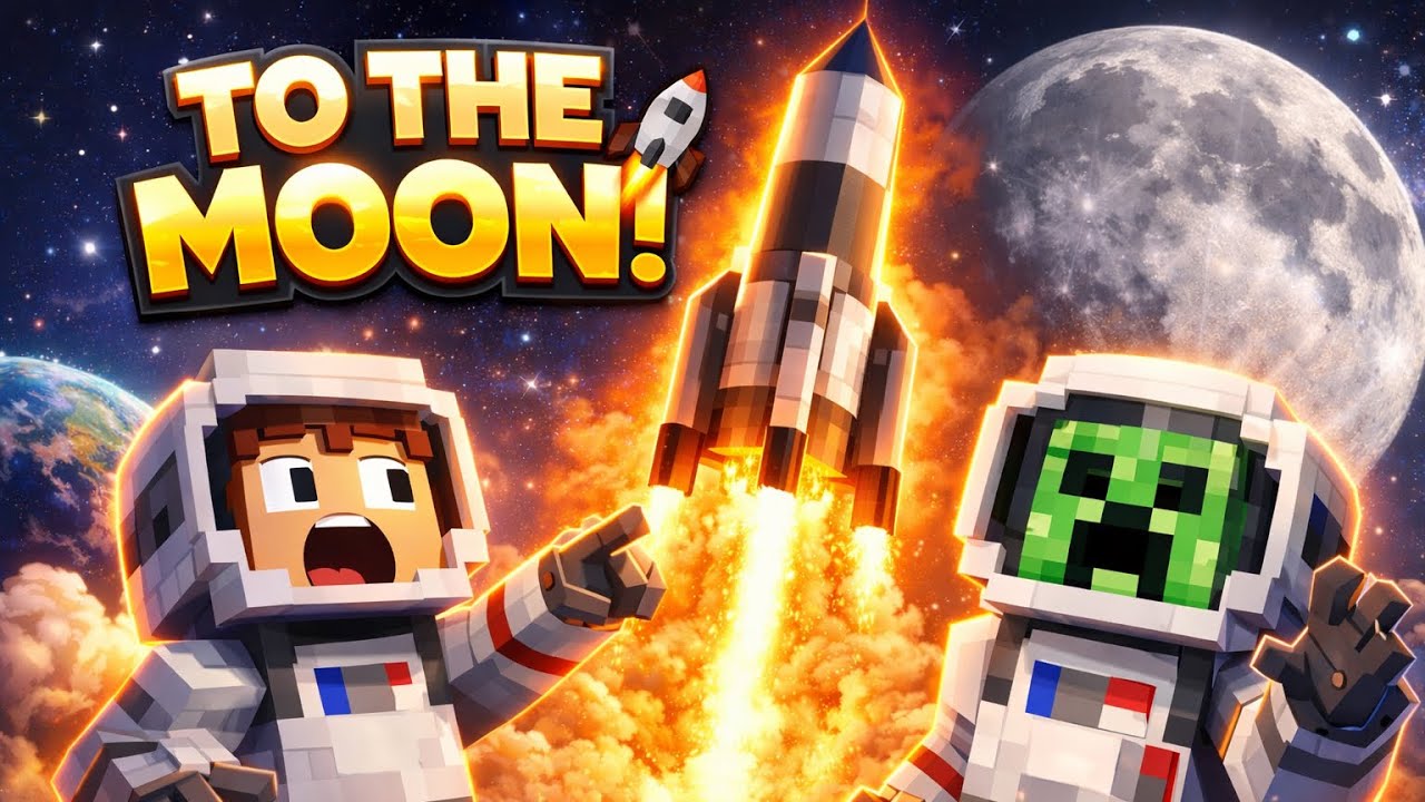 We Built a MASSIVE Smelter! 🔥 | Minecraft Race To The Moon #2 @SimplyCathal 