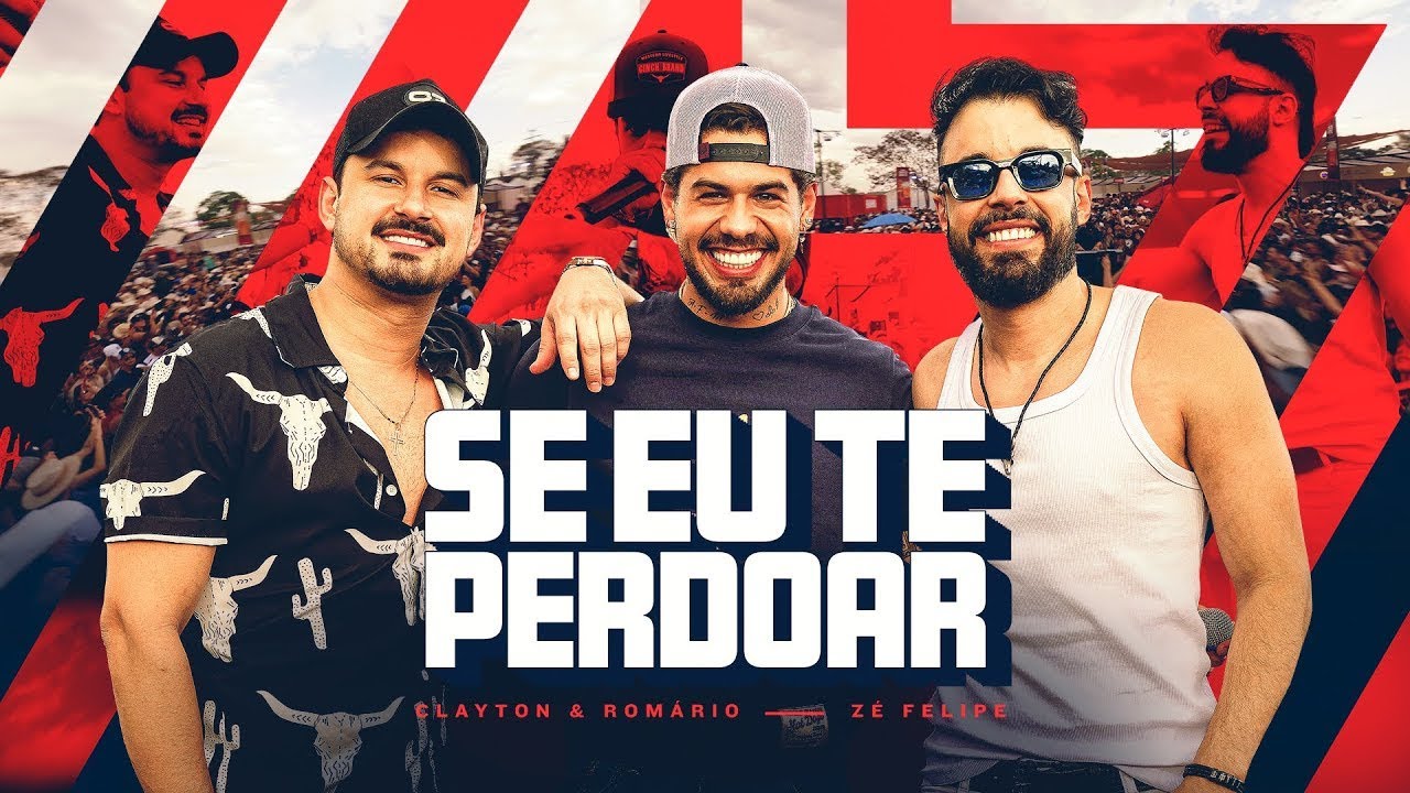 Zé Felipe, Clayton & Romário - Se Eu Te Perdoar Remix (DJ Morelli)