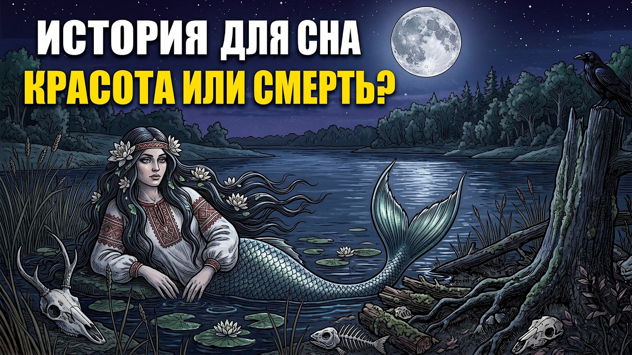 Русалка: не морская принцесса, а существо сломанной судьбы | Мифология для сна