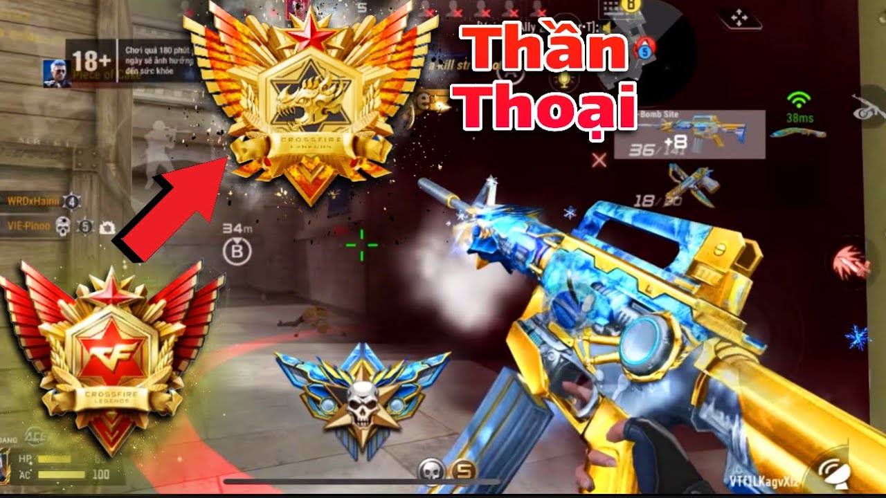CrossFire:Legends | Hành trình đi đơn leo chuỗi rank Thần Thoại 