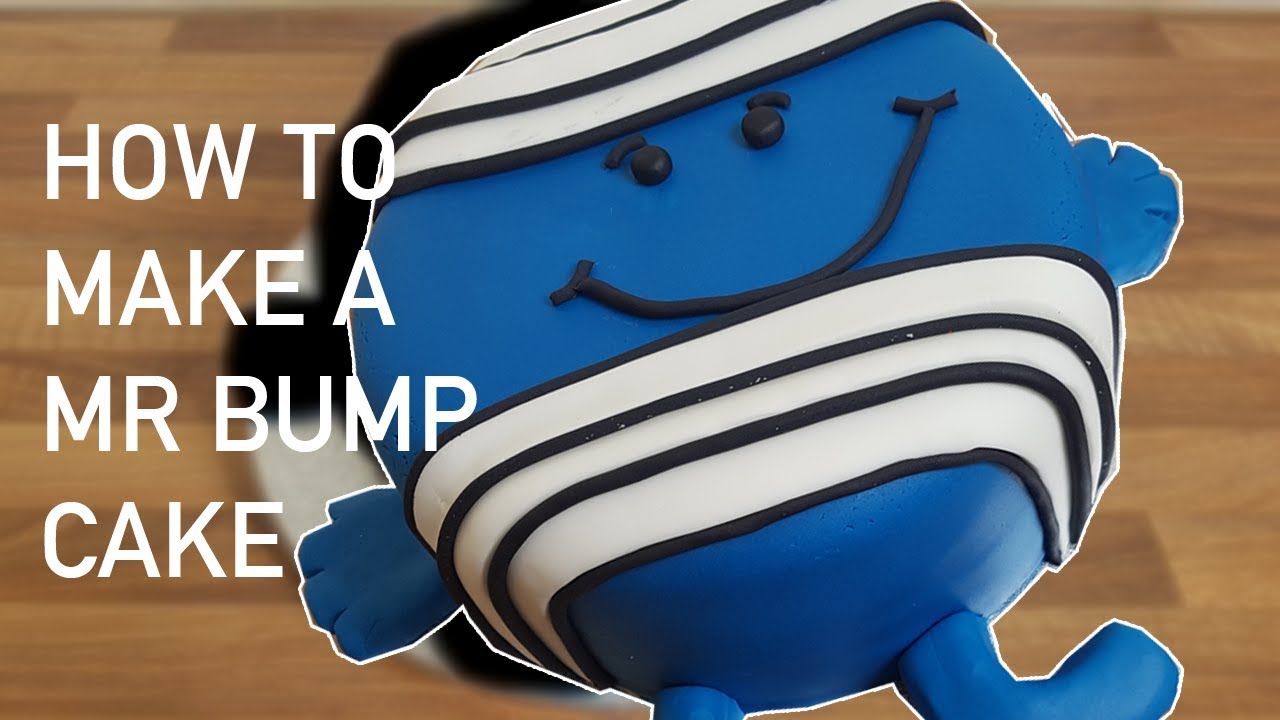 How to Make a Mr Bump Cake from Mr Men - Cakes for Kids